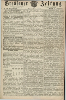 Breslauer Zeitung. 1861, Nr. 153 (3 April) - Morgen-Ausgabe + dod.