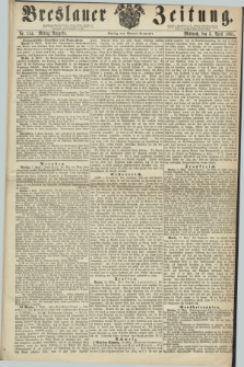 Breslauer Zeitung. 1861, Nr. 154 (3 April) - Mittag-Ausgabe