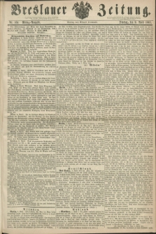 Breslauer Zeitung. 1861, Nr. 164 (9 April) - Mittag-Ausgabe