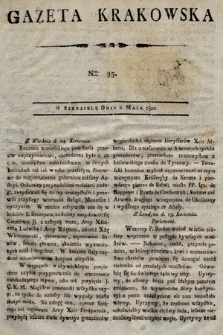 Gazeta Krakowska. 1802, nr 35