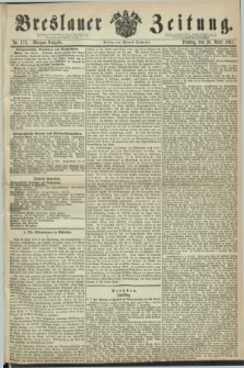 Breslauer Zeitung. 1861, Nr. 175 (16 April) - Morgen-Ausgabe + dod.