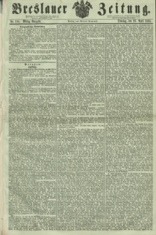 Breslauer Zeitung. 1861, Nr. 188 (23 April) - Mittag-Ausgabe