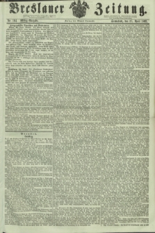 Breslauer Zeitung. 1861, Nr. 194 (27 April) - Mittag-Ausgabe