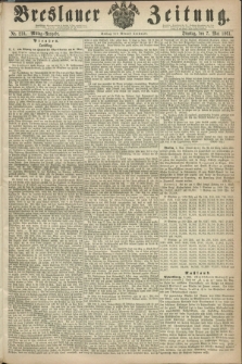 Breslauer Zeitung. 1861, Nr. 210 (7 Mai) - Mittag-Ausgabe