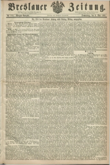 Breslauer Zeitung. 1861, Nr. 213 (9 Mai) - Morgen-Ausgabe + dod.