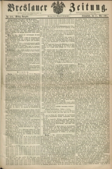 Breslauer Zeitung. 1861, Nr. 216 (11 Mai) - Mittag-Ausgabe