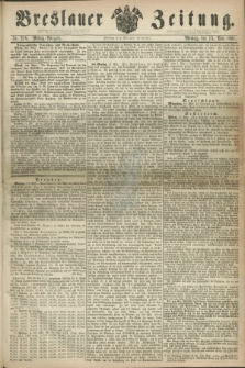 Breslauer Zeitung. 1861, Nr. 218 (13 Mai) - Mittag-Ausgabe