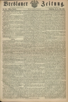 Breslauer Zeitung. 1861, Nr. 224 (16 Mai) - Mittag-Ausgabe