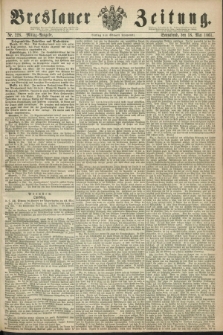 Breslauer Zeitung. 1861, Nr. 228 (18 Mai) - Mittag-Ausgabe