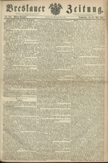 Breslauer Zeitung. 1861, Nr. 234 (23 Mai) - Mittag-Ausgabe
