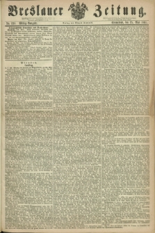 Breslauer Zeitung. 1861, Nr. 238 (25 Mai) - Mittag-Ausgabe