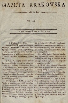 Gazeta Krakowska. 1802, nr 43