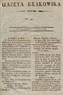 Gazeta Krakowska. 1802, nr 44