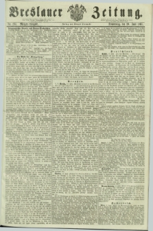 Breslauer Zeitung. 1861, Nr. 281 (20 Juni) - Morgen-Ausgabe