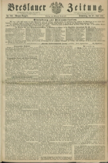 Breslauer Zeitung. 1861, Nr. 293 (27 Juni) - Morgen-Ausgabe + dod.