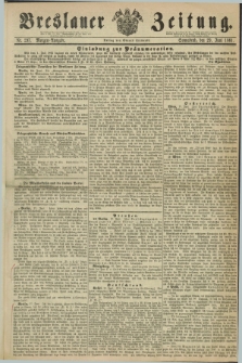 Breslauer Zeitung. 1861, Nr. 297 (29 Juni) - Morgen-Ausgabe + dod.