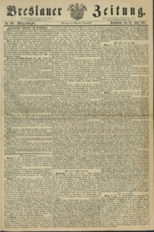 Breslauer Zeitung. 1861, Nr. 298 (29 Juni) - Mittag-Ausgabe