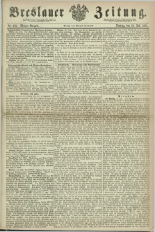 Breslauer Zeitung. 1861, Nr. 325 (16 Juli) - Morgen-Ausgabe + dod.