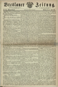 Breslauer Zeitung. 1861, Nr. 327 (17 Juli) - Morgen-Ausgabe + dod.