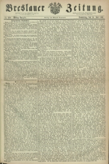 Breslauer Zeitung. 1861, Nr. 330 (18 Juli) - Mittag-Ausgabe