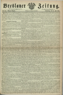 Breslauer Zeitung. 1861, Nr. 341 (25 Juli) - Morgen-Ausgabe + dod.