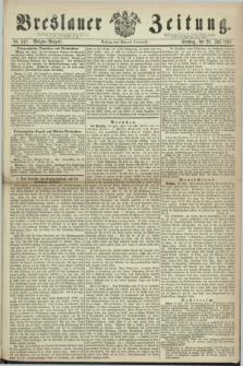 Breslauer Zeitung. 1861, Nr. 347 (28 Juli) - Morgen-Ausgabe + dod.