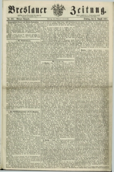 Breslauer Zeitung. 1861, Nr. 361 (6 August) - Morgen-Ausgabe + dod.