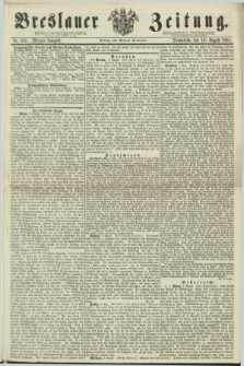 Breslauer Zeitung. 1861, Nr. 369 (10 August) - Morgen-Ausgabe + dod.