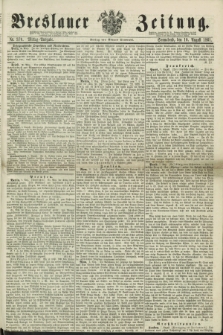 Breslauer Zeitung. 1861, Nr. 370 (10 August) - Mittag-Ausgabe