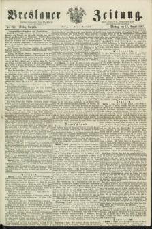 Breslauer Zeitung. 1861, Nr. 372 (12 August) - Mittag-Ausgabe