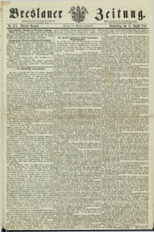 Breslauer Zeitung. 1861, Nr. 377 (15 August) - Morgen-Ausgabe + dod.
