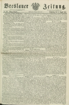 Breslauer Zeitung. 1861, Nr. 378 (15 August) - Mittag-Ausgabe