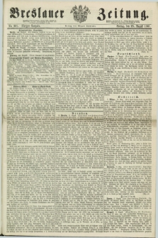 Breslauer Zeitung. 1861, Nr. 391 (23 August) - Morgen-Ausgabe + dod.