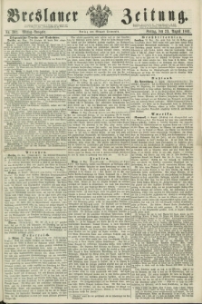 Breslauer Zeitung. 1861, Nr. 392 (23 August) - Mittag-Ausgabe