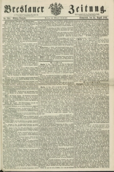 Breslauer Zeitung. 1861, Nr. 394 (24 August) - Mittag-Ausgabe