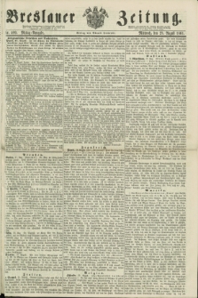 Breslauer Zeitung. 1861, Nr. 400 (28 August) - Mittag-Ausgabe