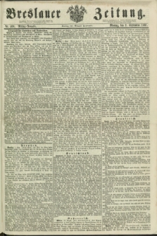 Breslauer Zeitung. 1861, Nr. 408 (2 September) - Mittag-Ausgabe