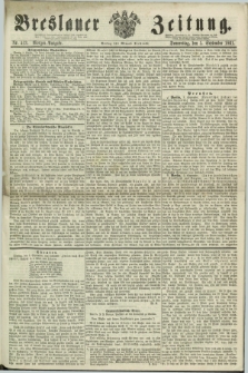 Breslauer Zeitung. 1861, Nr. 413 (5 September) - Morgen-Ausgabe