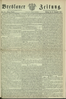 Breslauer Zeitung. 1861, Nr. 422 (10 September) - Mittag-Ausgabe