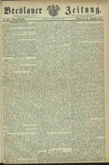 Breslauer Zeitung. 1861, Nr. 428 (13 September) - Mittag-Ausgabe