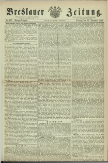 Breslauer Zeitung. 1861, Nr. 433 (17 September) - Morgen-Ausgabe + dod.