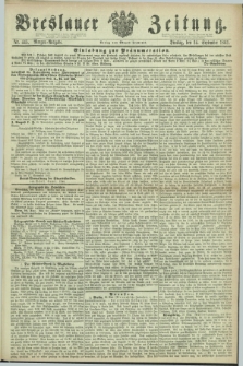 Breslauer Zeitung. 1861, Nr. 445 (24 September) - Morgen-Ausgabe + dod.