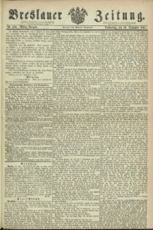 Breslauer Zeitung. 1861, Nr. 450 (26 September) - Mittag-Ausgabe