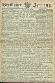 Breslauer Zeitung. 1861, Nr. 452 (27 September) - Mittag-Ausgabe