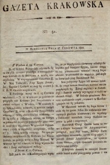 Gazeta Krakowska. 1802, nr 51