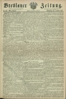 Breslauer Zeitung. 1861, Nr. 462 (3 Oktober) - Mittag-Ausgabe