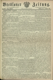 Breslauer Zeitung. 1861, Nr. 470 (8 Oktober) - Mittag-Ausgabe