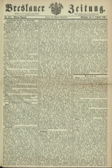 Breslauer Zeitung. 1861, Nr. 472 (9 Oktober) - Mittag-Ausgabe