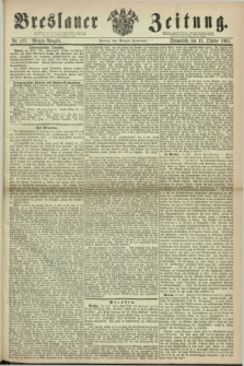 Breslauer Zeitung. 1861, Nr. 477 (12 Oktober) - Morgen-Ausgabe + dod.