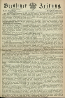 Breslauer Zeitung. 1861, Nr. 491 (20 Oktober) - Morgen-Ausgabe + dod.